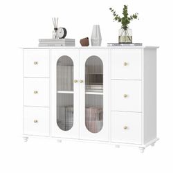 HOMFA sideboard buffet cabinet 