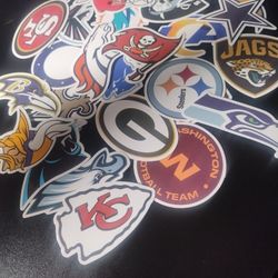 NFL Stickers (27 Pcs.)