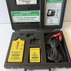 GREENLEE 2007 Power Finder Circuit Tracer Receiver Transmitter Set