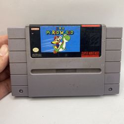 Super Mario World ( Super Nintendo SNES 1991 ) Authentic Game Cart Only Retro