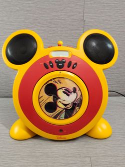 Rare 2005 Disney Mickey Mouse CD Boombox