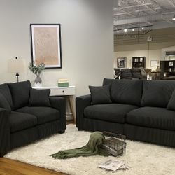 🛋️ NEW!! Corduroy Sofa & Love seat STILL IN BOX 📦 