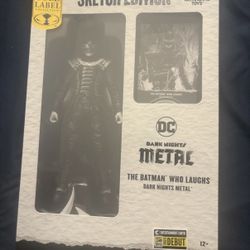 SKETCH EDITION DARK KNIGHT METAL EXCLUSIVE GOLD LABEL THE BATMAN WHO  LAUGHS 