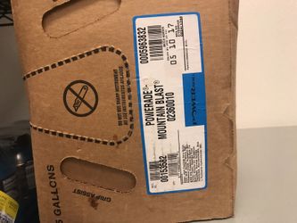 Powerade 5 gallon syrup 40