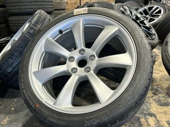 FREE INSTALLATION (4) 2021 TESLA MODEL 3 19" WHEELS SILVER RIMS 1044225-00-B OEM 235/40R19 99% TPM  - SET OF FOUR FACTORY ORIGINAL TESLA MODEL 3 RIMS 
