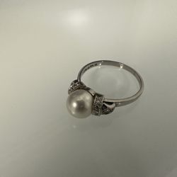 14k Gold Over 925 Sterling Silver Ring Size 9.5