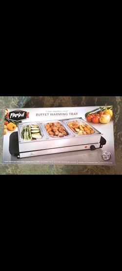 Parini Stainless Steel Buffet Warming Tray NEW