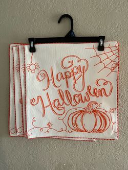 Halloween Placemats, set of 4