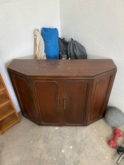 Beautiful walnut cabinet