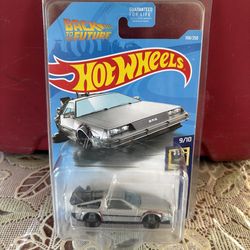 Hot Wheels back to the future 2017 HW screen time