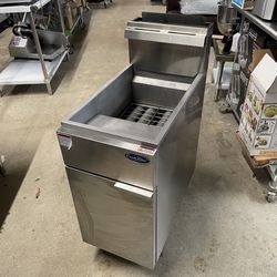 CookRite ATFS-50 Commercial Deep Fryer | 50 lb Capacity | Gas Powered