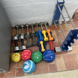 Group Training Weight Set Multiple Dumbells Gym Set 