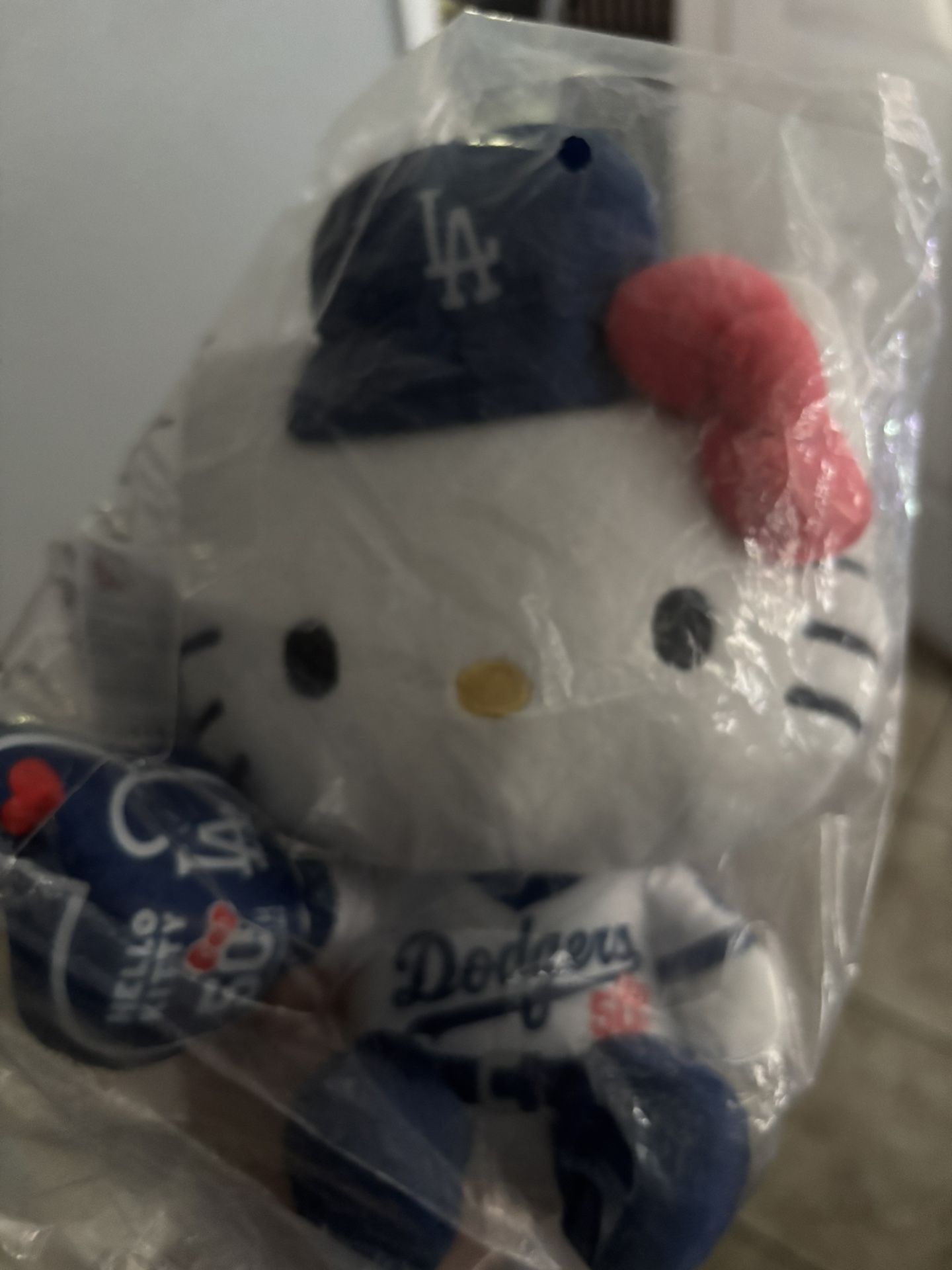 Dodgers Hello Kitty Plushy