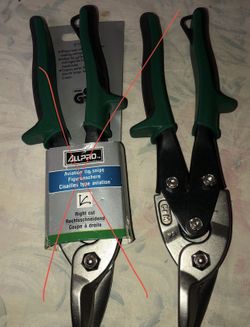 10" Aviation Tin Snip Right Cutting No.01020 for Steel Plate & Stainless Cutting