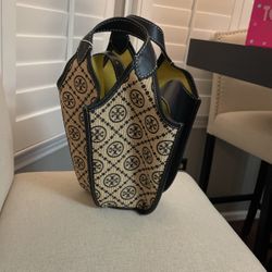 Tory Burch Monogrammed Lampshade Handbag