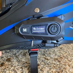 Sound System For Full Face Helmet 