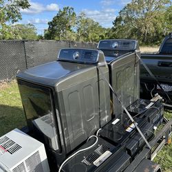 Washer and dryer