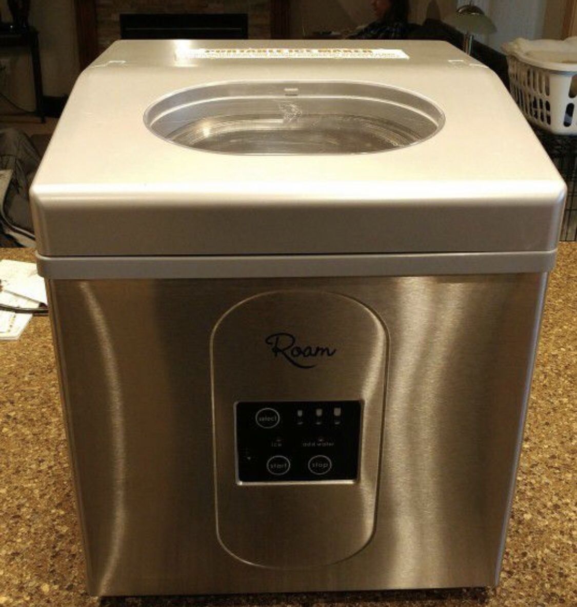 Roam ZB-15A Stainless Steel Ice Maker
