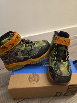 Toddler Dinosaur outdoor boots