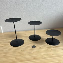 3 Different Height Candle/decoration Holders 