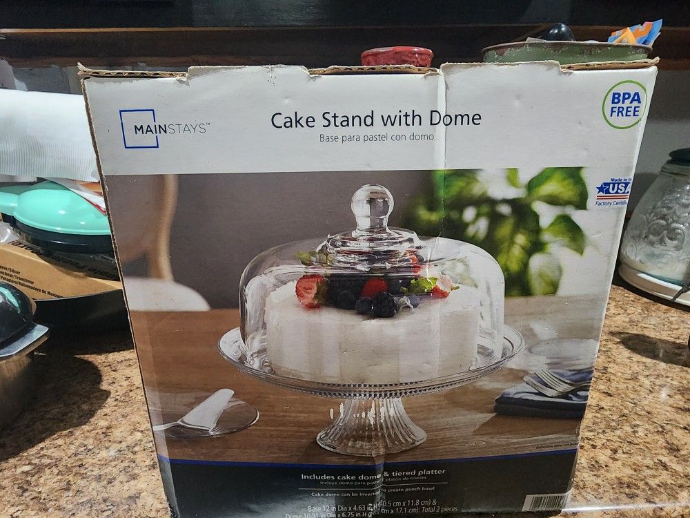 Glass Cake Stand