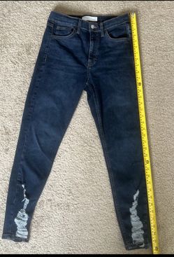 Topshop Tapered Ankle Jeans