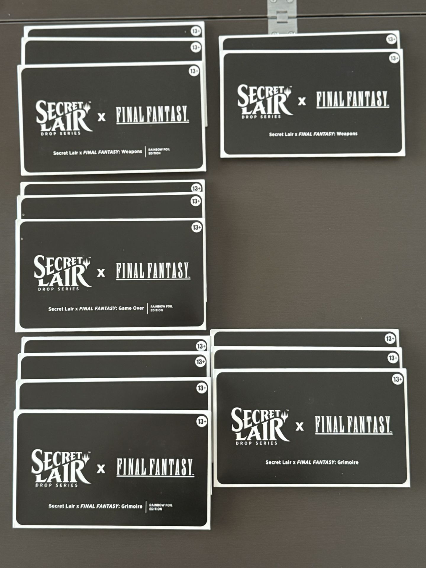 Magic the Gathering Final Fantasy Secret Lair