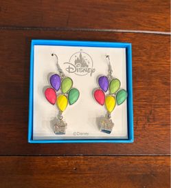 Disney UP Balloon House Earrings