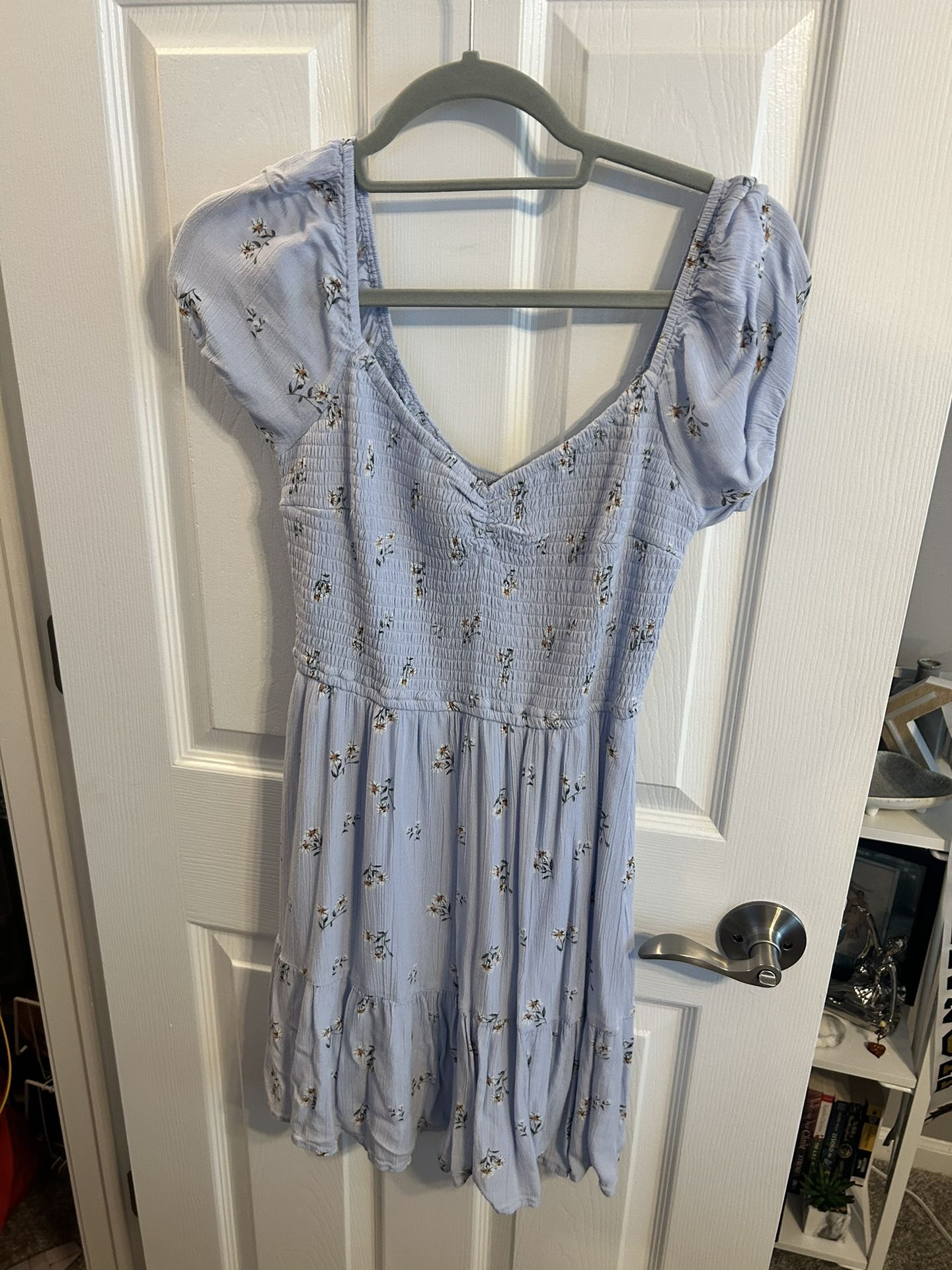 Hollister Blue Floral Sundress