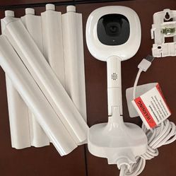 Nanit Pro Wall Mounted Smart Baby Monitor Camera Wall Mount + Adapter N301 White