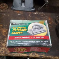 Central Pneumatic Air Orbital Jitterbug Sander