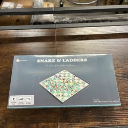 Magnetic Snakes and Ladders Board Games with Folding Board Travel Games Set 