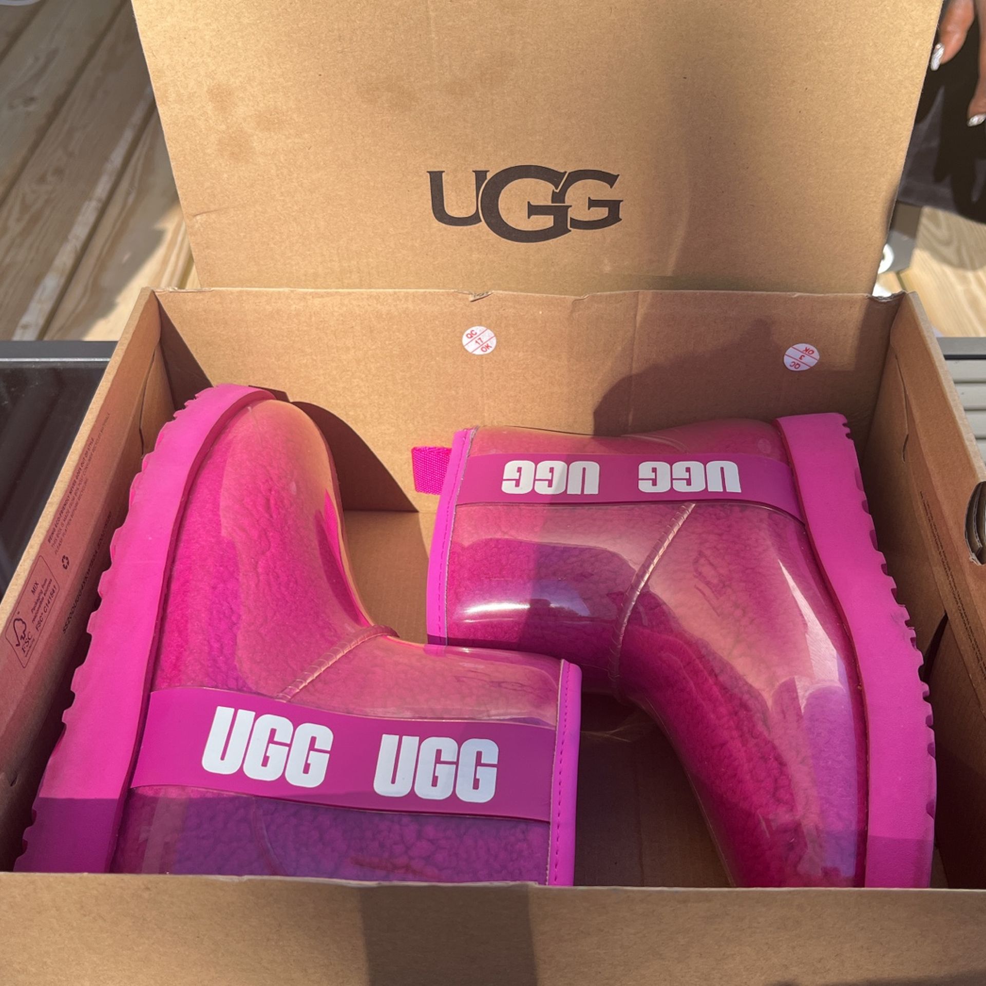 UGG Pink Boots