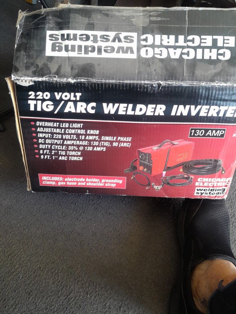 TIG And Arc Welder Inverter New In The Box