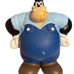 Vintage Pete The Bulldog 5" Plastic Figure Disney b01