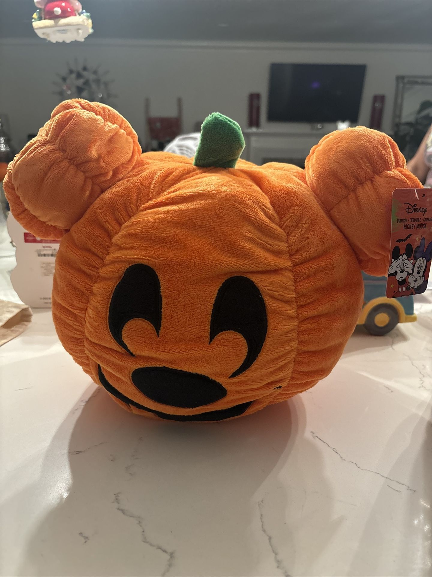 12" Disney Mickey Mouse Spooktacular Pumpkin Plush