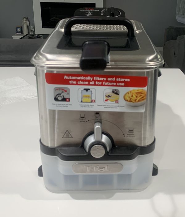 Tfal Deep Fryer with Basket, Stainless Steel, Easy to Clean Deep Fryer