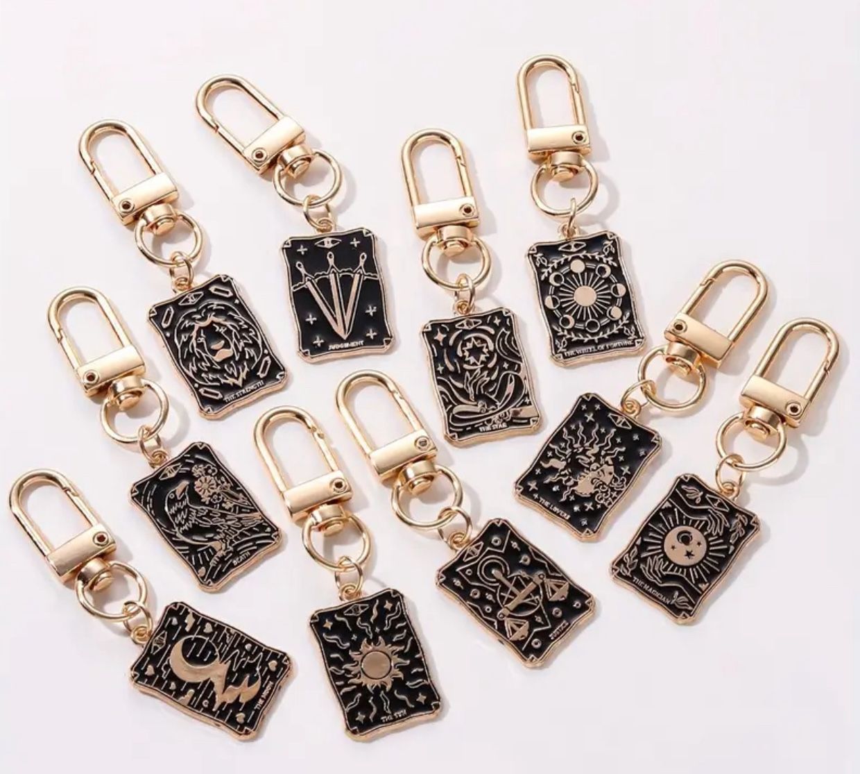 Tarot Card Keychain/ Bag Charm