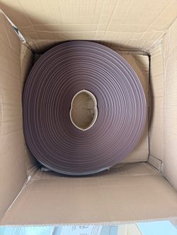 100ft Peel and Stick Brown Baseboard