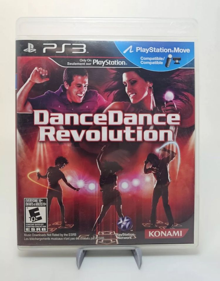 DanceDance Revolution DDR PS3 Playstation 2010 Complete CIB Dance Game W/Manual