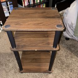 Three Tier End Table
