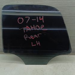2007-2014 Chevy Tahoe left rear driver side rear door glass window