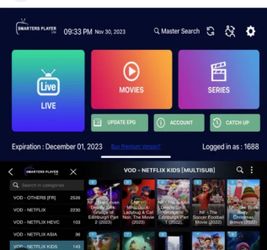 IPTV ONE YEAR SUBSCRIPTION W