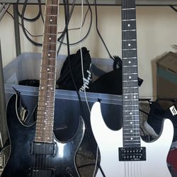 Ibanez rg2ex1 and Jackson strat style body