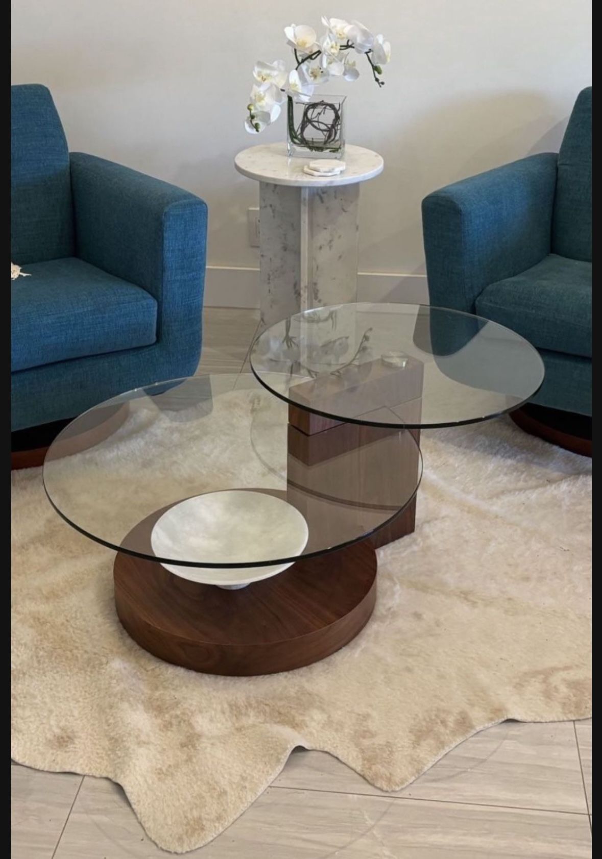 Modani Cocktail Coffee End Table