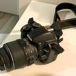 Nikon Professional DSLR Camera With Flash & 2 lens - D3100 Body With 2 Lens Bundle