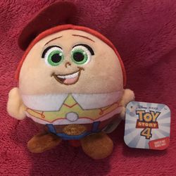 Disney Pixar Toy Story 4 Squeeze Me Jessie 4” Plush NEW!