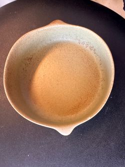Vintage Bennington Potters #1667 Lug Bowl - Tawny Mustard Glaze MCM