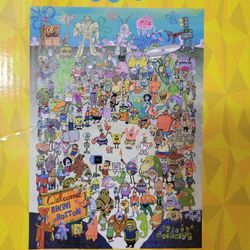 Aquarius Spongebob Squarepants Puzzle (3000 Piece Jigsaw Puzzle)