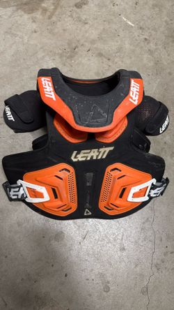 Leatt Fusion Junior Chest Protector And Neck Brace Combo XXL